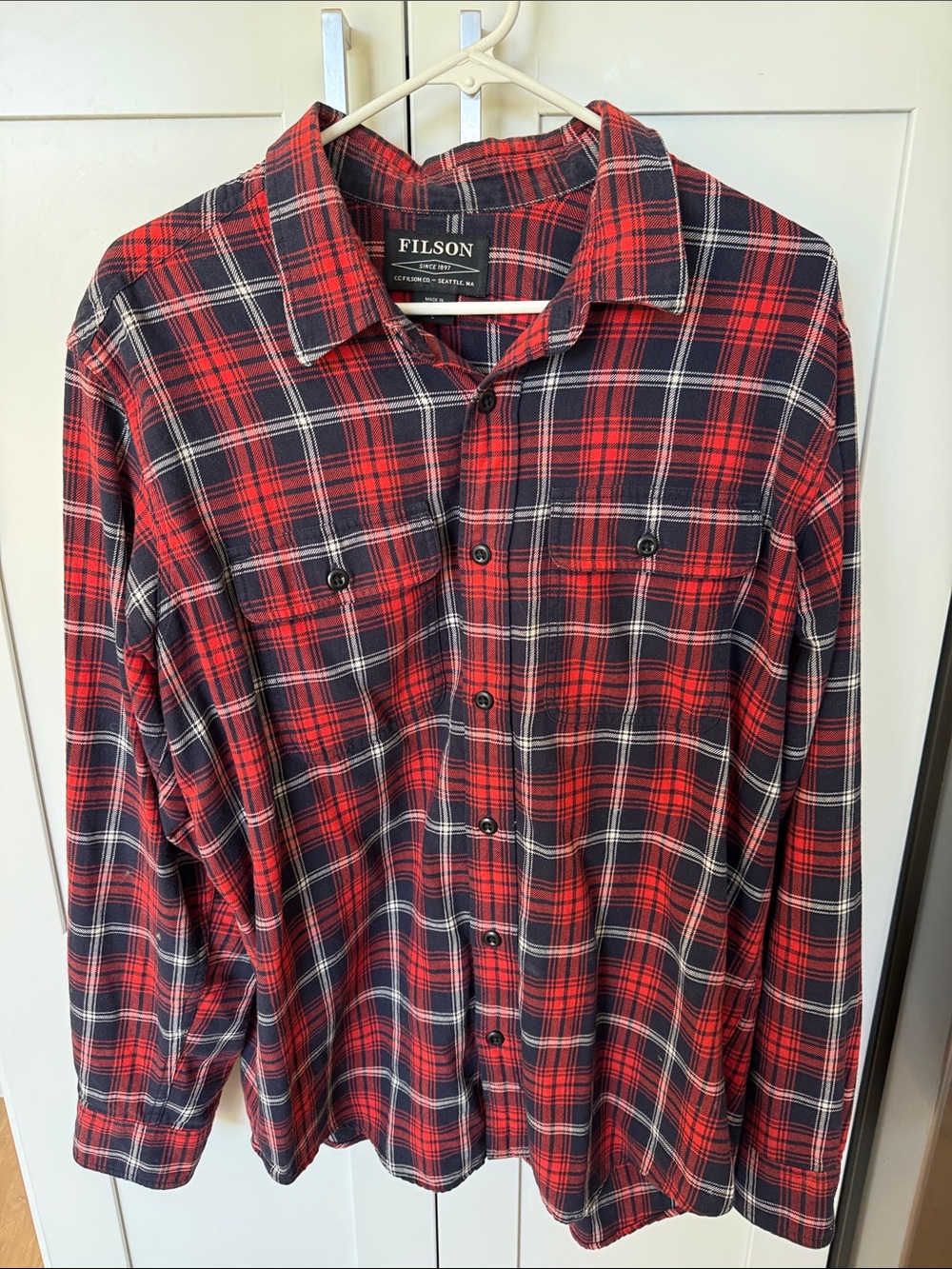 Filson Plaid Button-Down flannel